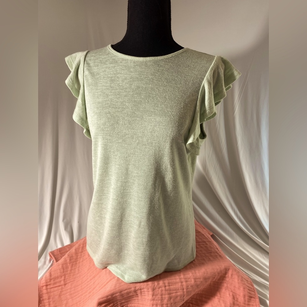 A new day top, green, size s
